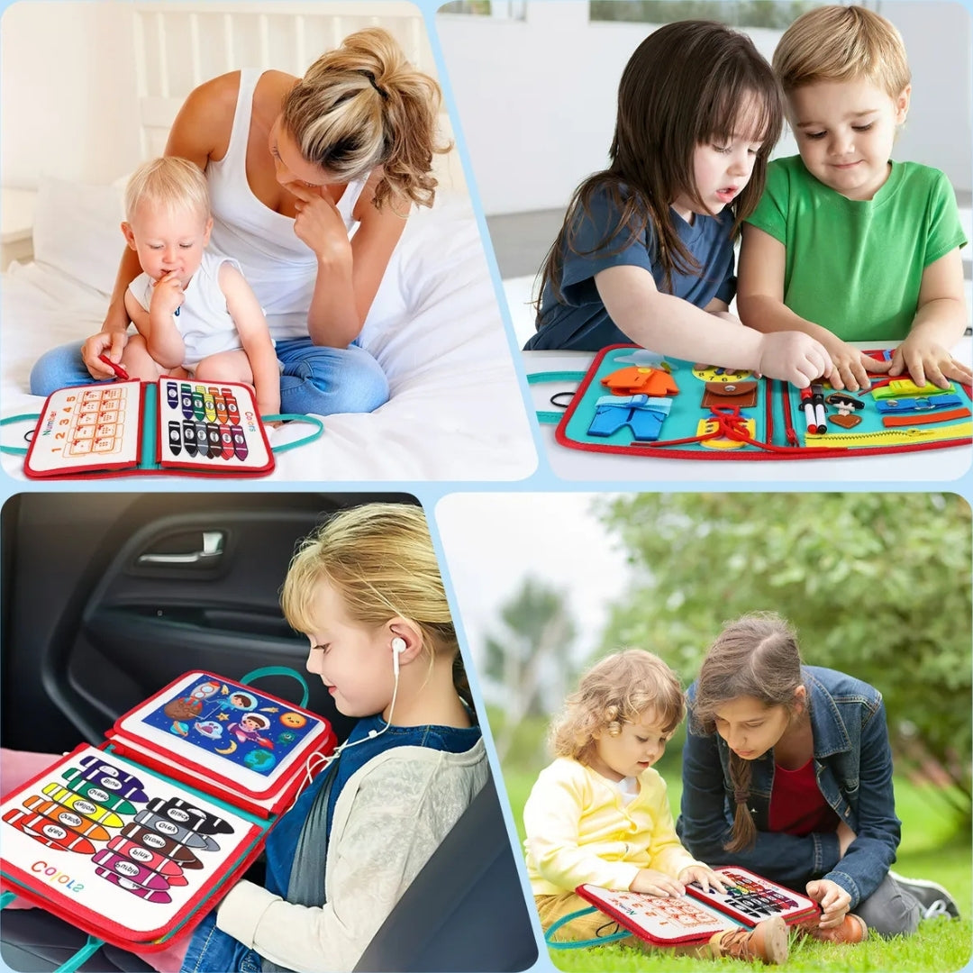 Maleta de juguete sensorial Montessori