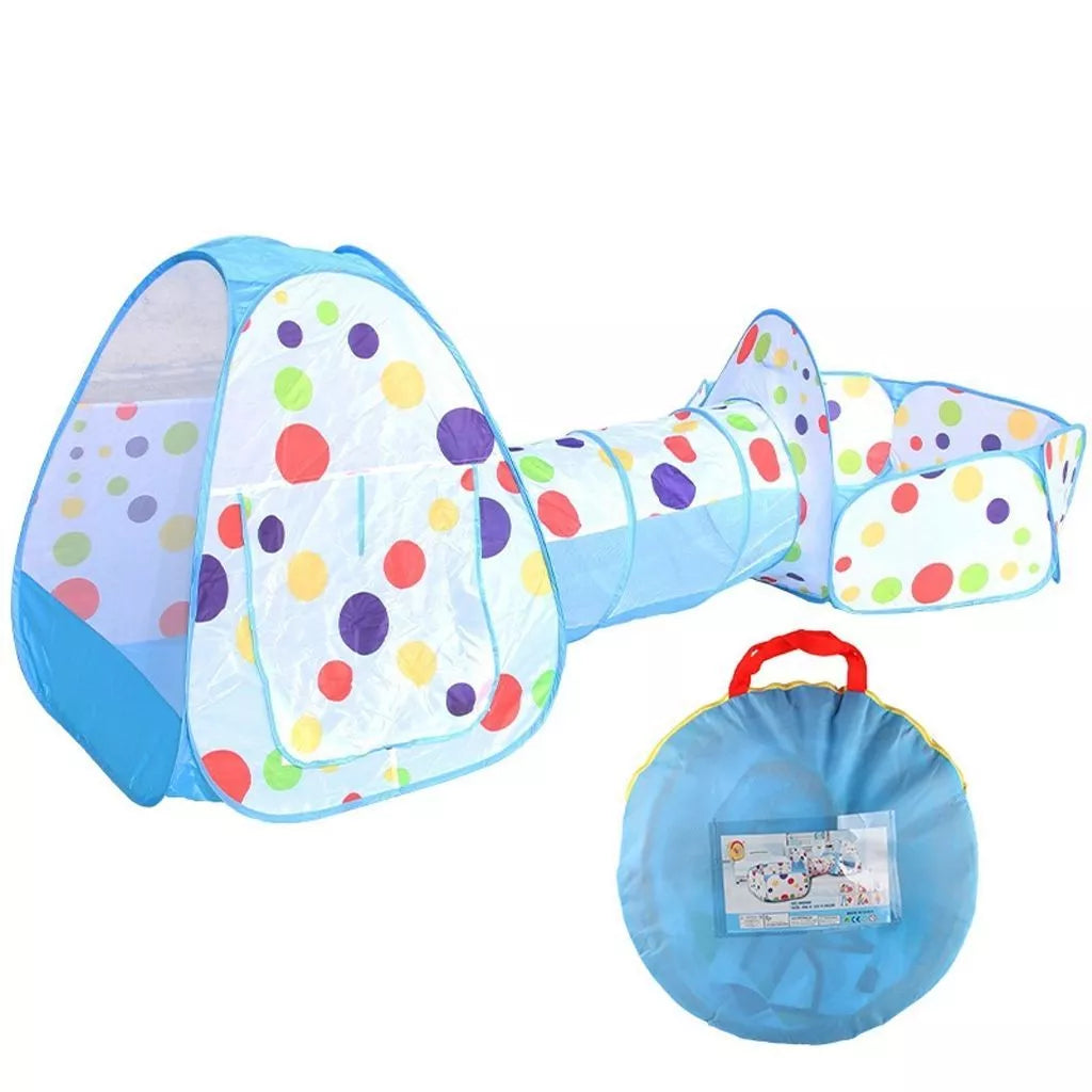 Carpa piscina de túnel plegable