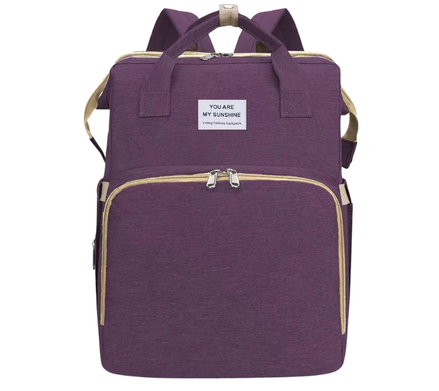 MOCHILA PAÑALERA CON MUDADOR