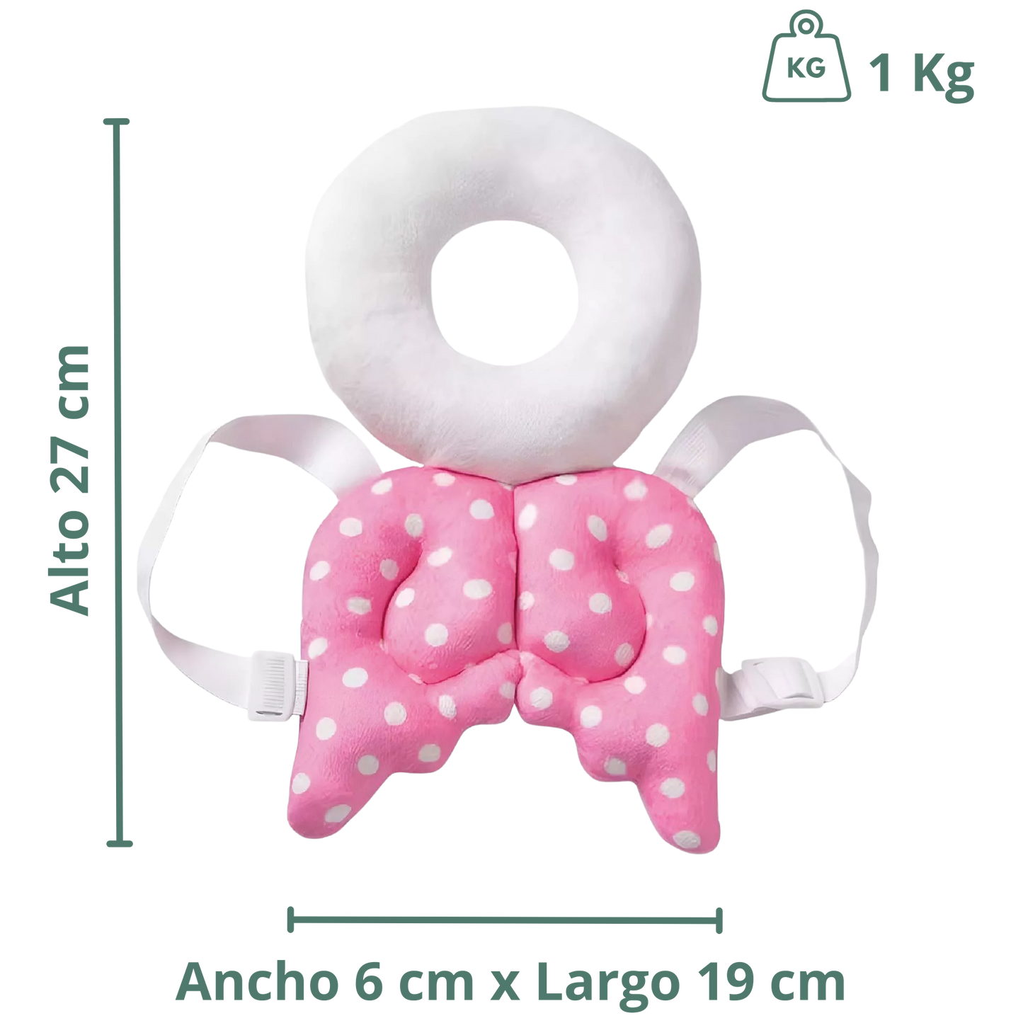 Mochila anticaídas - Protectora para bebés