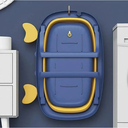 Tina bañera plegable con diseño de cangrejo