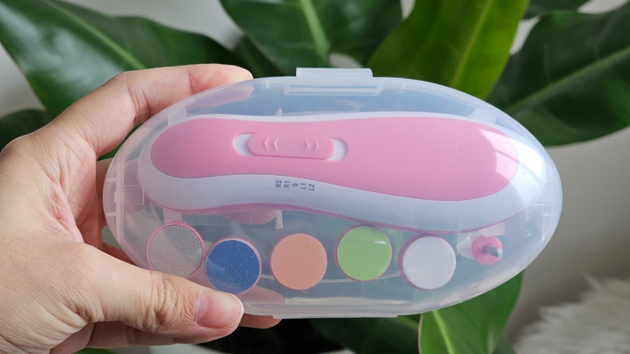 Limador de uñas eléctrico para bebés – Edición Cuidado Seguro