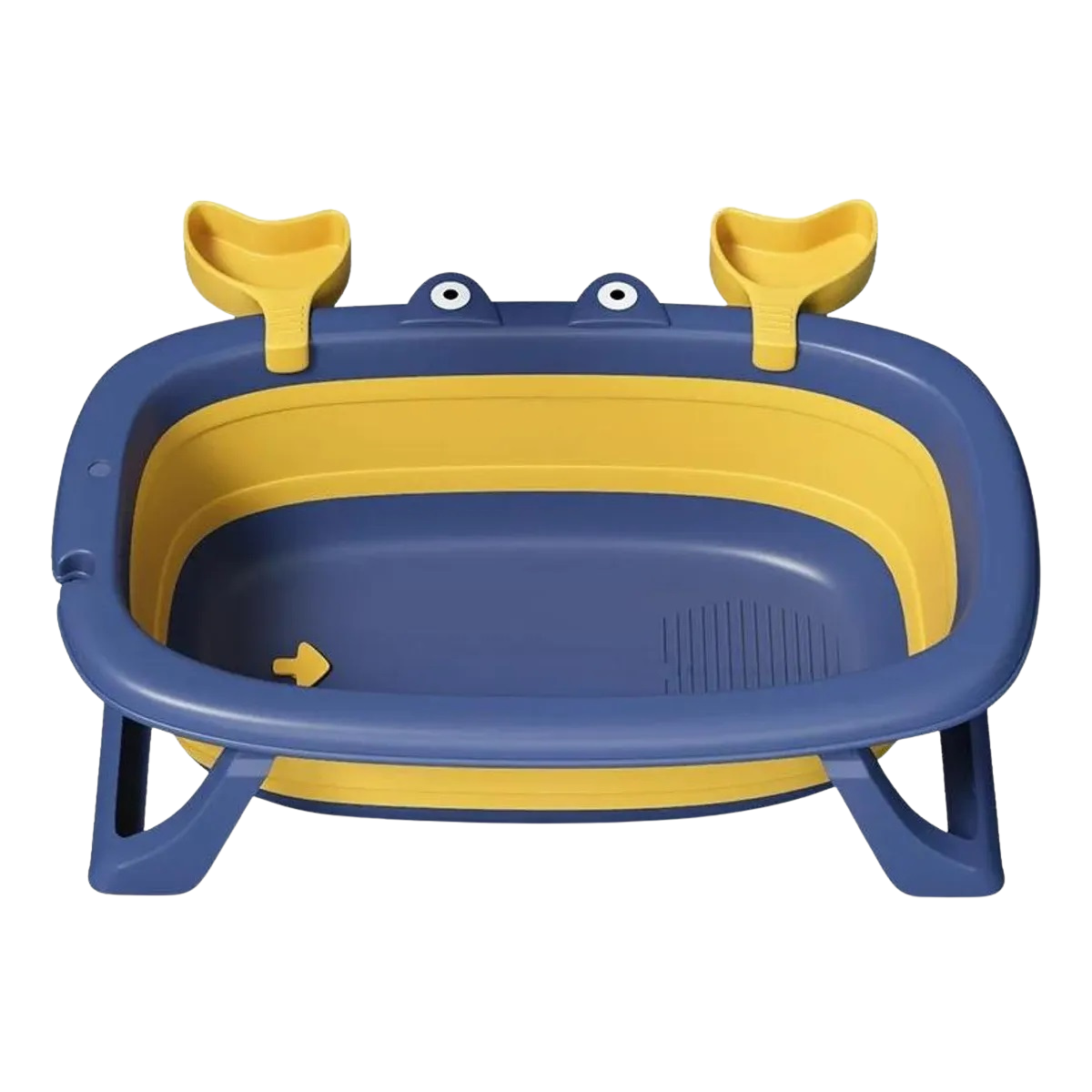 Tina bañera plegable con diseño de cangrejo