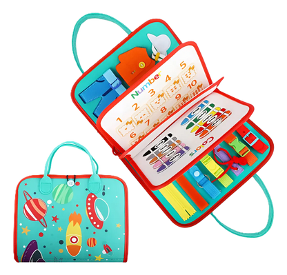 Maleta de juguete sensorial Montessori