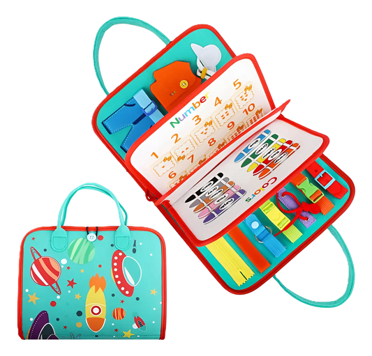 Maleta de juguete sensorial Montessori