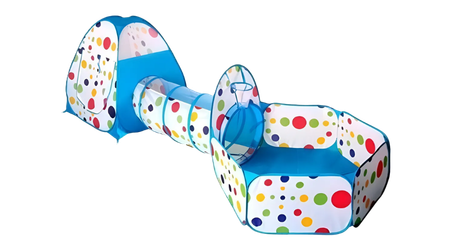 Carpa piscina de túnel plegable